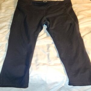 Calvin Klein Cropped Moisture Wicking Workout Pants Size 2X